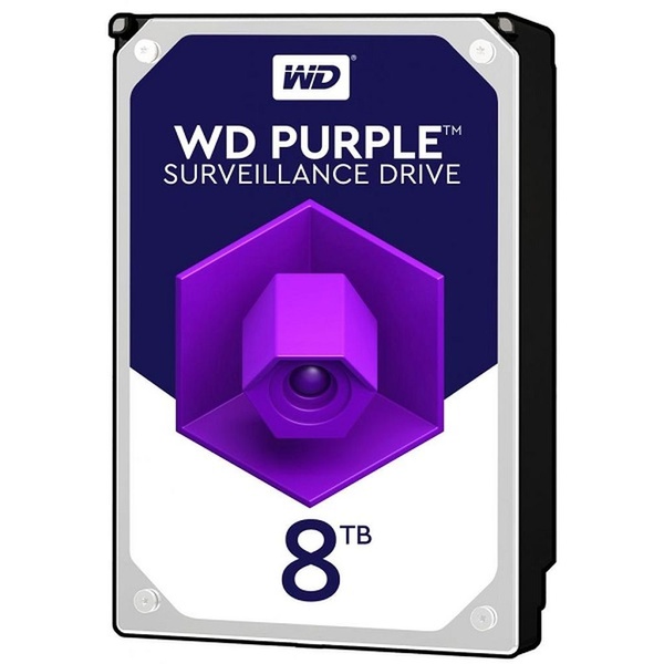 Жорсткий диск 8TB Western Digital WD82PURX для відеоспостереження