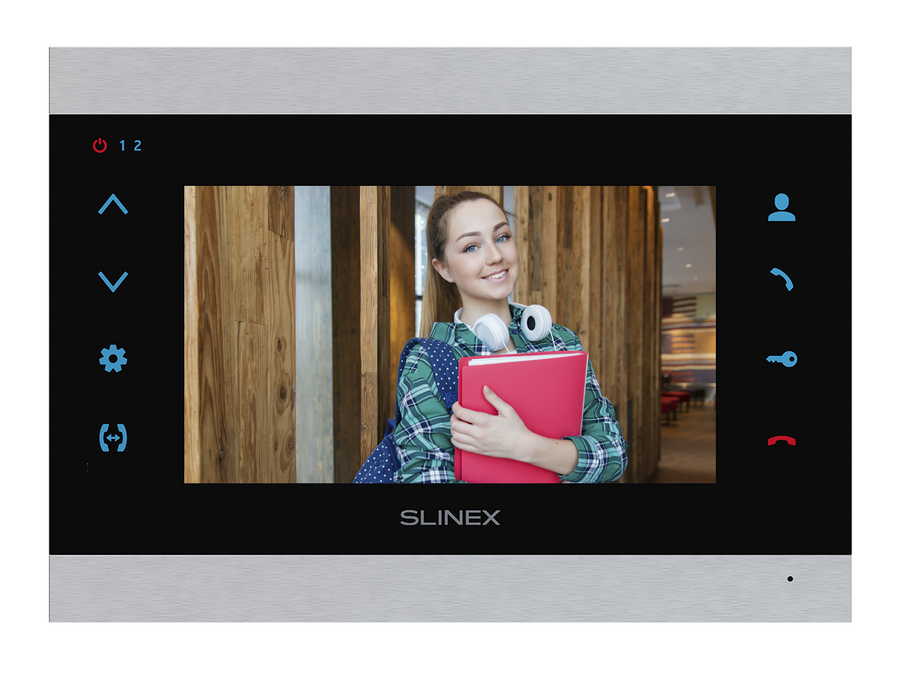 Видеодомофон Slinex SL‑07N Cloud silver_black