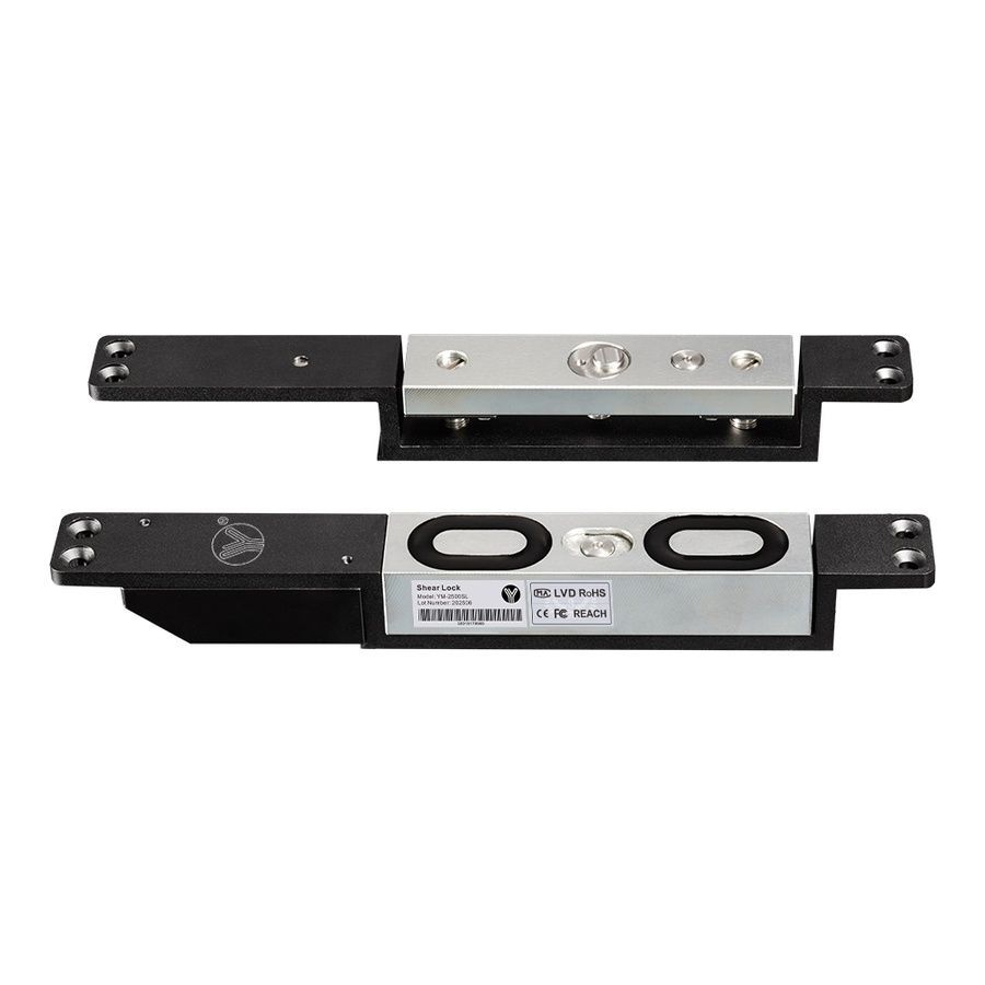 Электромагнитный замок Yli Electronic YM-2500SL усиленый с таймером задержки