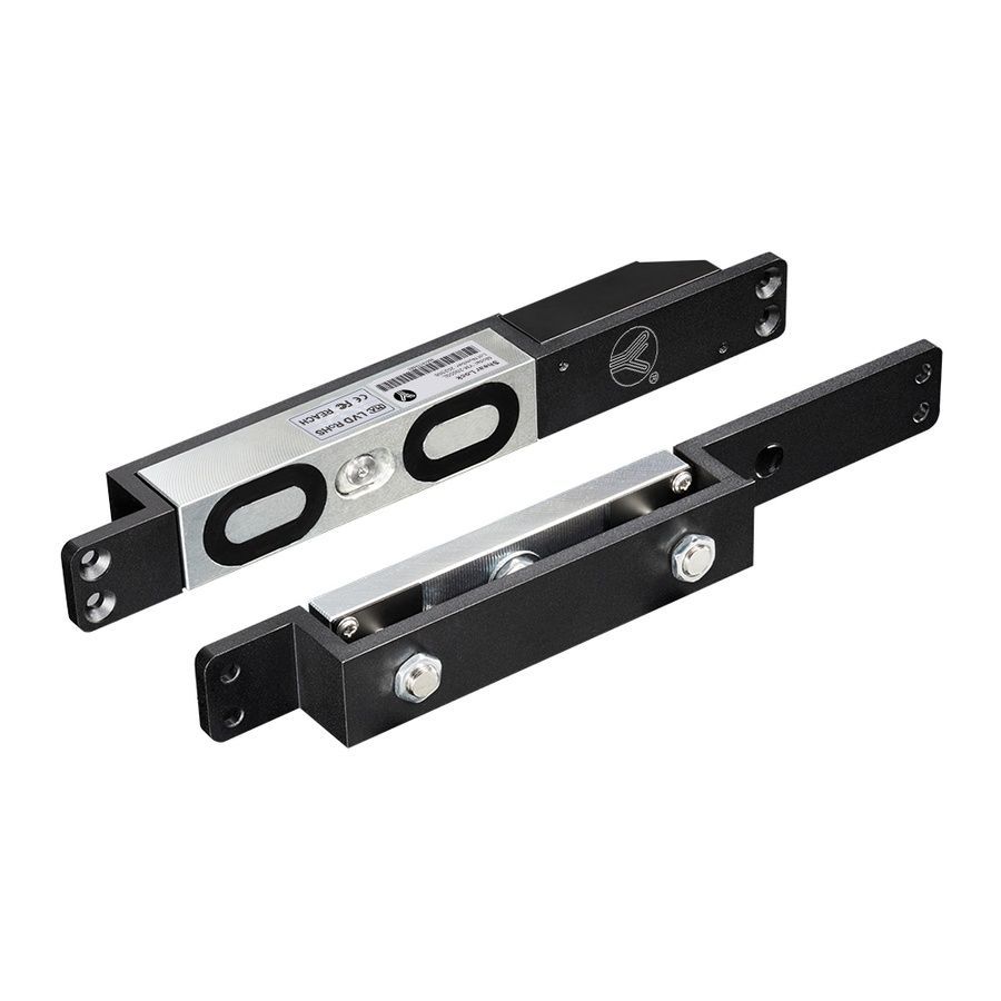 Электромагнитный замок Yli Electronic YM-2500SL усиленый с таймером задержки