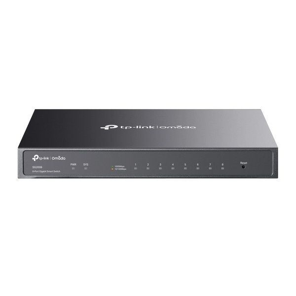 Коммутатор TP-LINK TL-SG2008 Smart Switch 8-портовый гигабитный