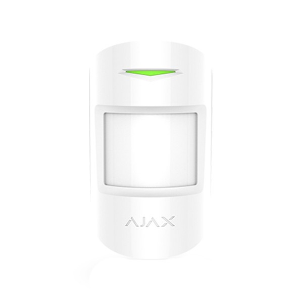 Беспроводной датчик движения Ajax MotionProtect Plus white с микроволновым сенсором