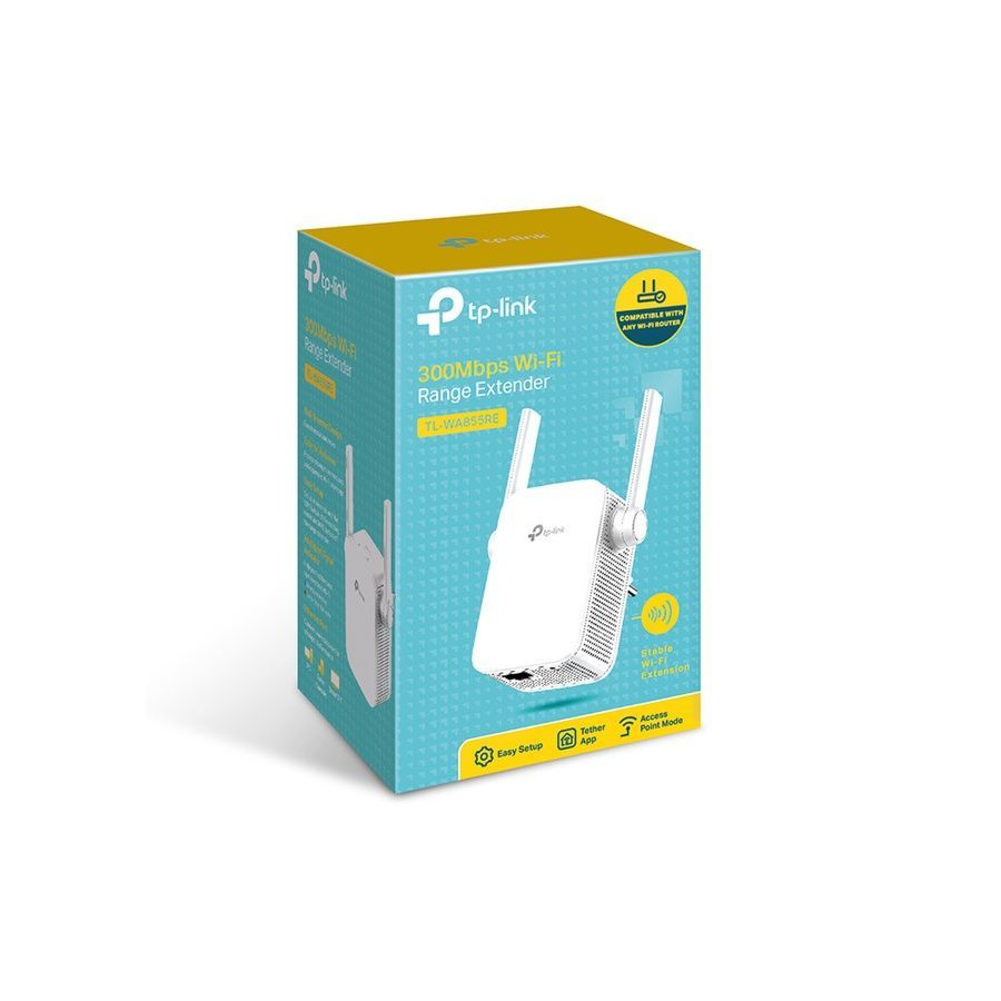 Усилитель Wi-Fi сигнала TP-Link TL-WA855RE N300, 1хFE LAN