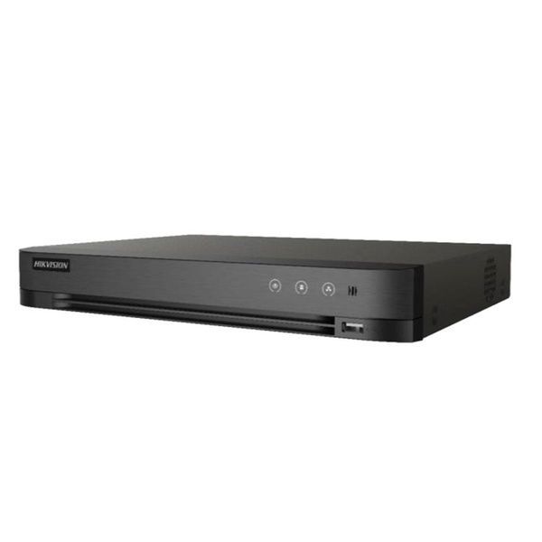 HD-TVI видеорегистратор 8-канальный Hikvision iDS-7208HQHI-M2/XT с аналитикой обнаружения движения, пересечение линии и вторжения