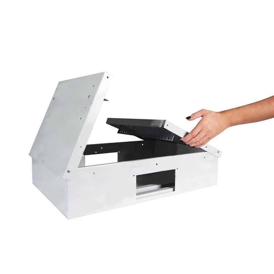 Шафа серверна Hypernet 7U 540 x 400 WMNC-40-7U-SOHO-FLAT для мережевого обладнання