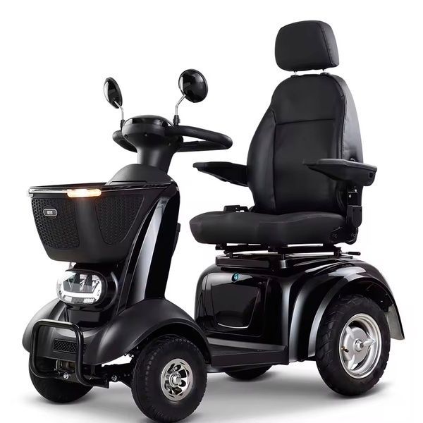 Электроскутер SPRITE-2 (SCE-340-2) black 500Вт 48В 20А&middot;ч, максимальная скорость 25 км/ч