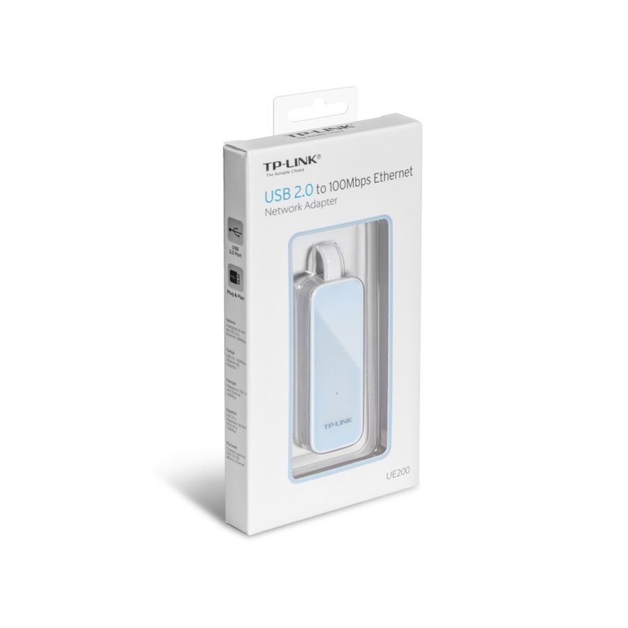Сетевой адаптер TP-Link UE200 USB 2.0/Fast Ethernet