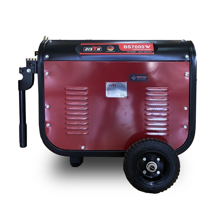 Бензиновый генератор BISON BS7000W максимальная мощность 3.8 кВт
