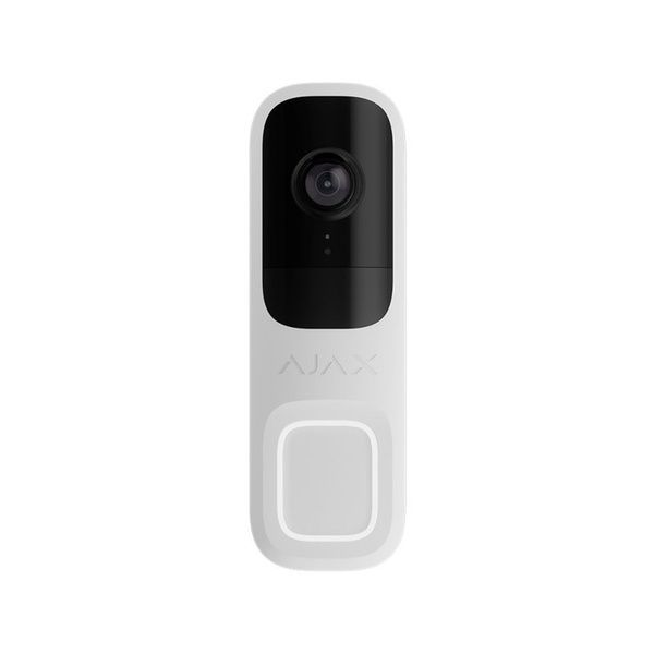 Відеодзвінок Охоронна сигналізація DoorBell white із вбудованим штучним інтелектом, ІЧ-сенсором та керуванням у застосунках