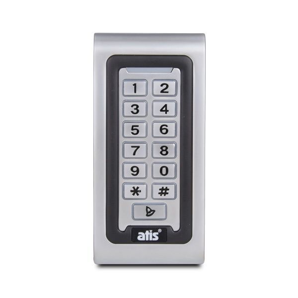 Комплект контролю доступу з кодовою клавіатурою ATIS AK-601W, електромагнітним замком Yli Electronic YM-280N, куточком Yli Electronic MBK-280NL, кнопкою виходу Yli Electronic PBK-815, блоком живлення Full Energy BGM-123Pro 12 В / 3 А