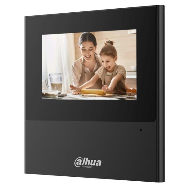 IP-видеодомофон с Wi-Fi 4.3" Dahua DHI-VTH2611L-WP-BE