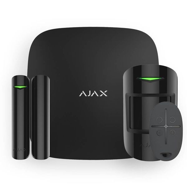 Комплект беспроводной сигнализации Ajax StarterKit black