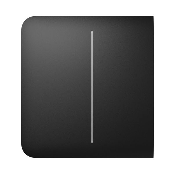 Кнопка Ajax SideButton (2-gang) black&nbsp;для двухклавишного выключателя