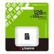 Карта пам'яті microSDXC Kingston 128Gb Canvas Select Plus Gen3 class 10 А1 UHS-I (SDCS3/128GBSP)
