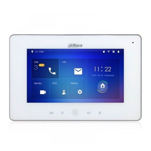 IP-видеодомофон 7" с Wi-Fi Dahua DHI-VTH5221DW-С-S1