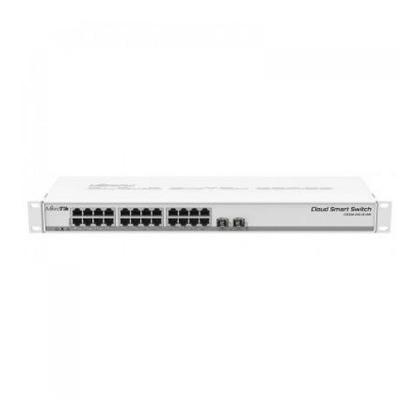 26-портовый управляемый коммутатор MIKROTIK CSS326-24G-2S+RM