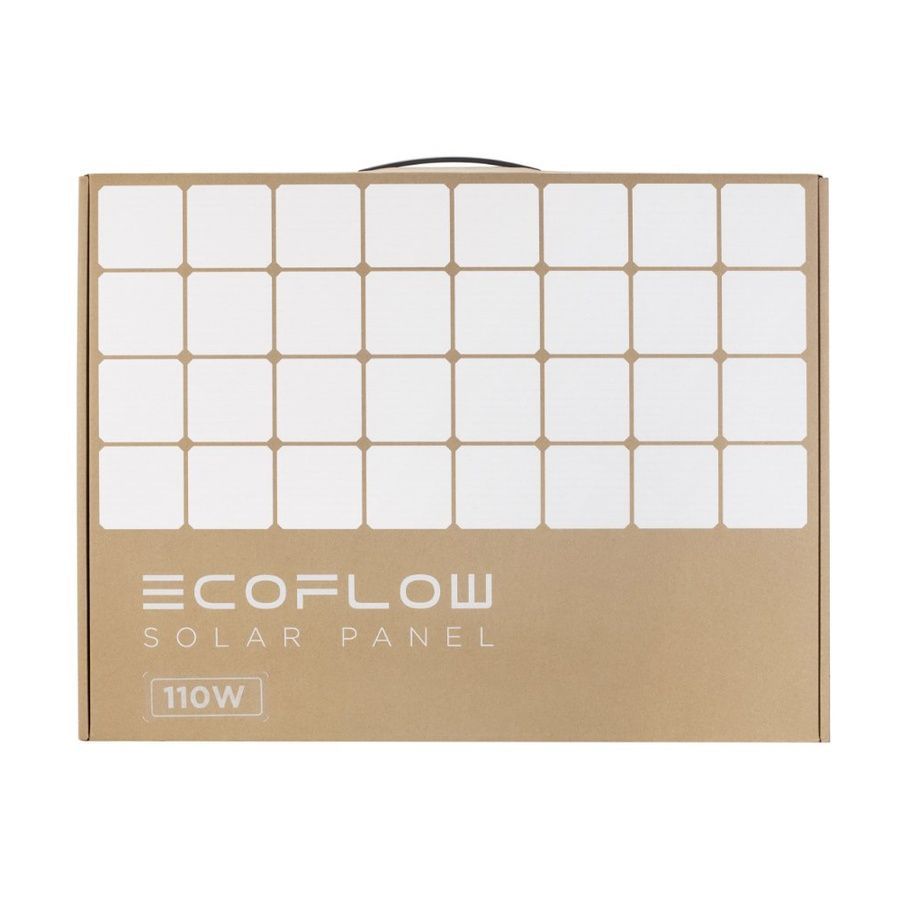 Комплект EcoFlow DELTA + 110W Solar Panel зарядная станция и солнечная панель