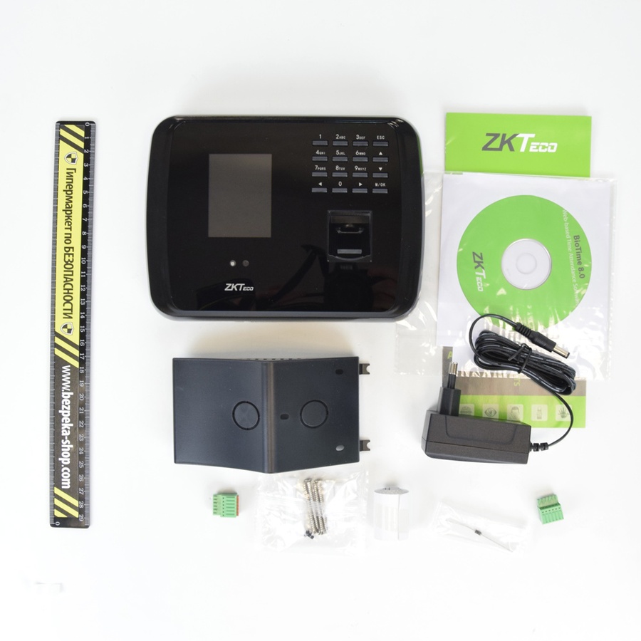 Биометрический терминал ZKTeco MB460 ID ADMS распознавания по лицу, отпечатку пальца, карте