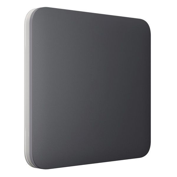 Вимикач Охоронна сигналізація LightSwitch 1-gang Graphite одноклавішний