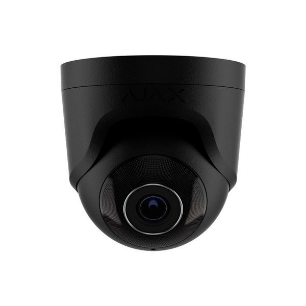 IP-відеокамера Охоронна сигналізація TurretCam (8 Мп/2.8 мм) black, дротова з роздільною здатністю 8 Мп і кутом огляду до 110&deg;