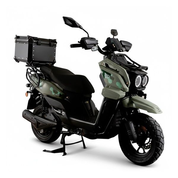 Электроскутер Tank 72V 3000W (MOTO.DC) green