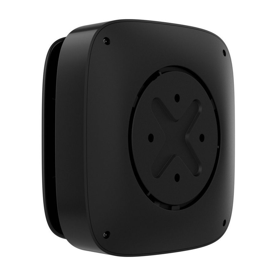 Беспроводной пожарный датчик Ajax FireProtect 2 RB black с сенсорами дыма и температуры со сменными батареями