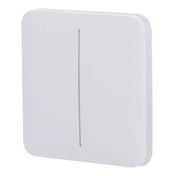Кнопка Охоронна сигналізація SoloButton (2-gang) white&nbsp;для двоклавішного вимикача