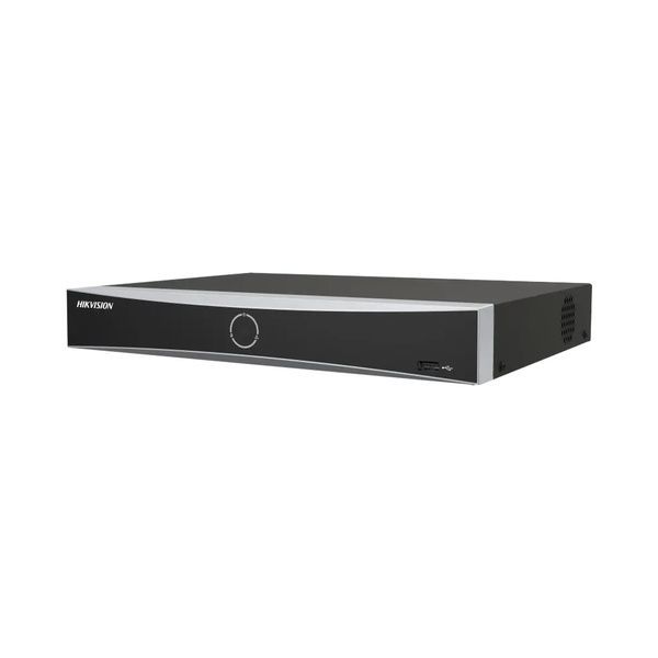 IP-відеореєстратор 16-канальний з PoE Hikvision DS-7716NXI-K4/16P(D) з відеоаналітикою для систем відеоспостереження