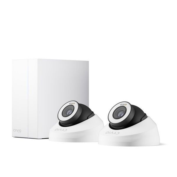 Комплект IP відеоспостереження CYVIO POE Dome 2Kit 4MP N2402D