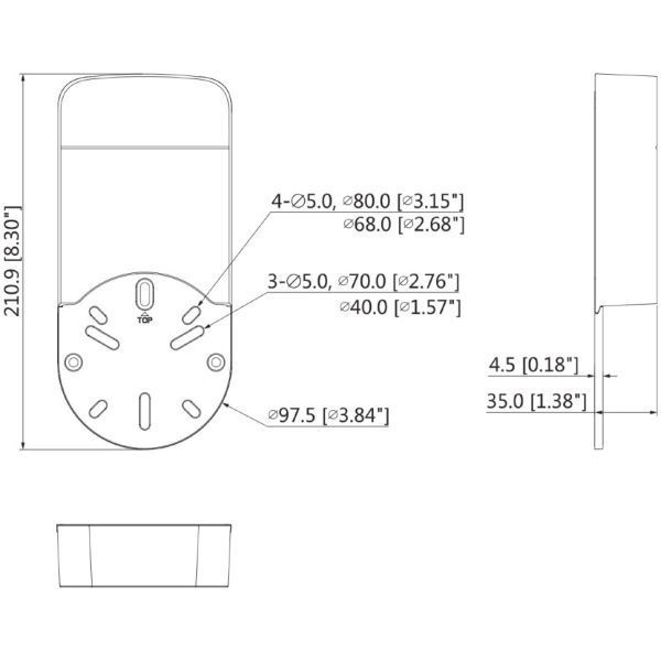Розподільча коробка Dahua PFA12A