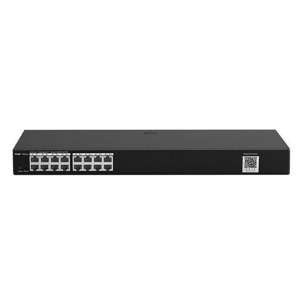 Коммутатор Ruijie Reyee RG-ES216GC 16-портовый гигабитный интеллектуальный