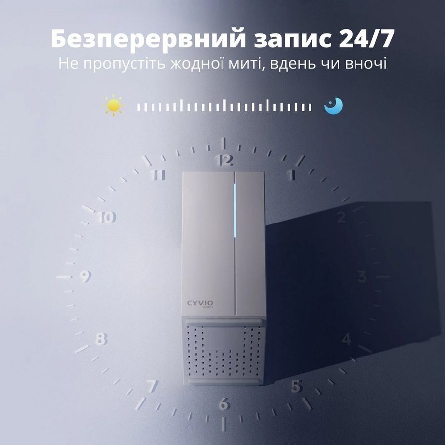 Комплект IP видеонаблюдения CYVIO POE Dome 4Kit 8MP N2814D