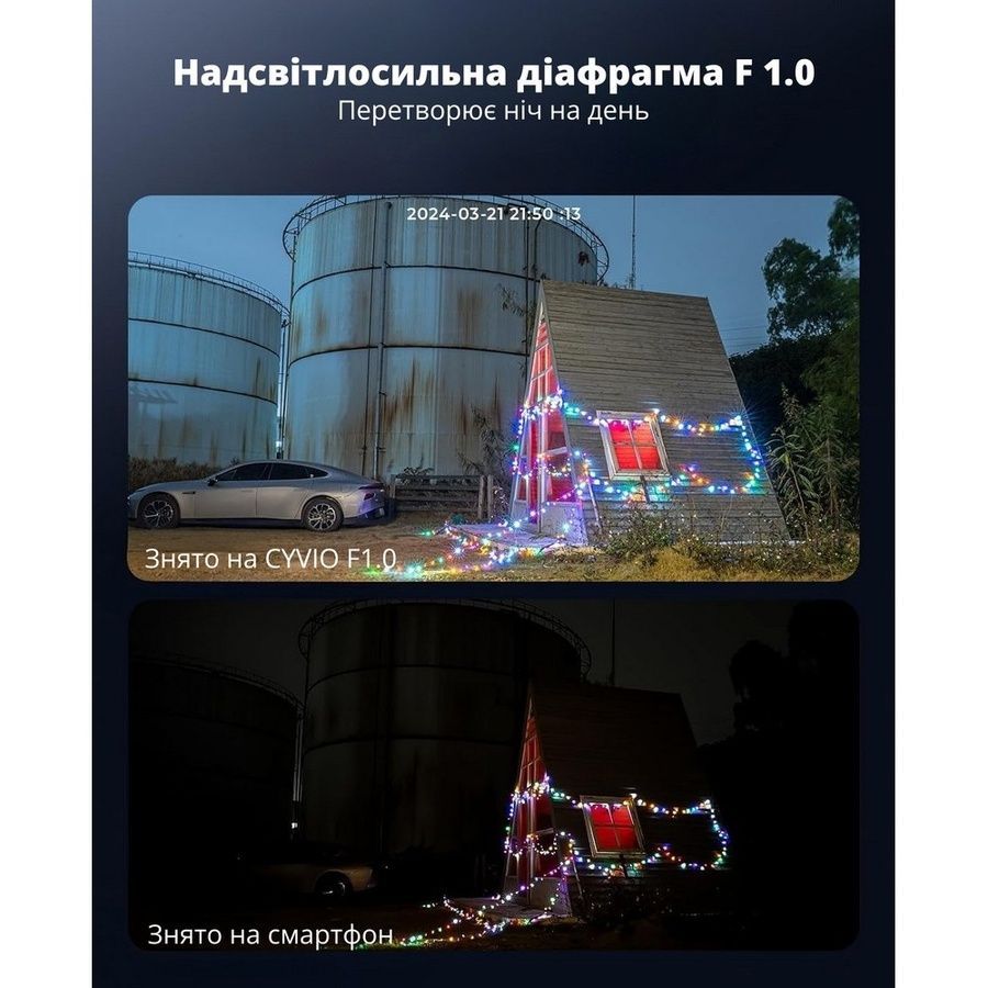 Комплект IP видеонаблюдения CYVIO POE Dome 4Kit 8MP N2814D