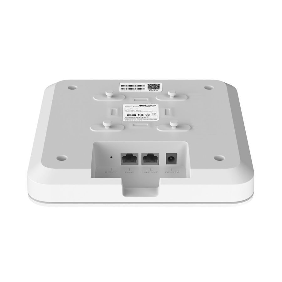 Точка доступу Ruijie Reyee RG-RAP2260(E) Wi-Fi 6 дводіапазонна
