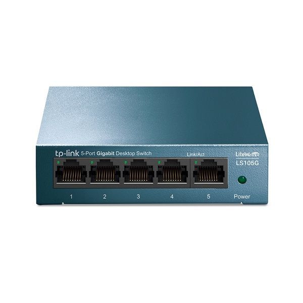 Комутатор TP-Link LiteWave [LS105G] 5-портовий настільний некерований
