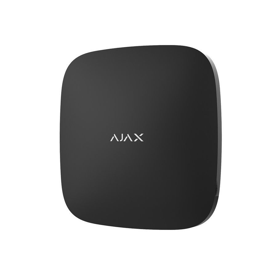 Интеллектуальная централь Ajax Hub Plus black с поддержкой 2 SIM-карт и Wi-Fi