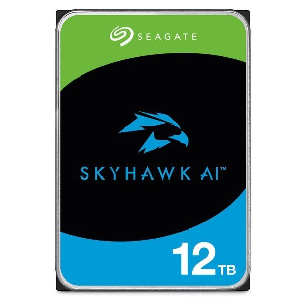 Жесткий диск 12TB Seagate SkyHawk AI ST12000VE0008 для видеонаблюдения