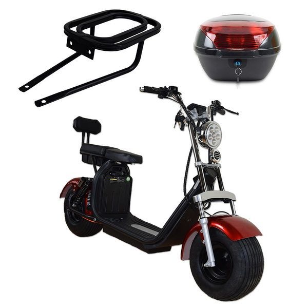 Электроскутер с багажником и кронштейном CITYCOCO Wuxi Jose Electric 1500W 60V20Ah