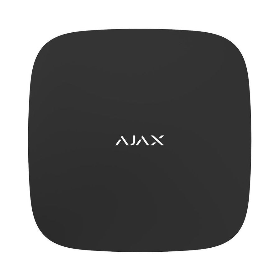 Комплект беспроводной сигнализации Ajax StarterKit Cam Plus (8EU) UA black с фотоверификацией тревог и поддержкой LTE
