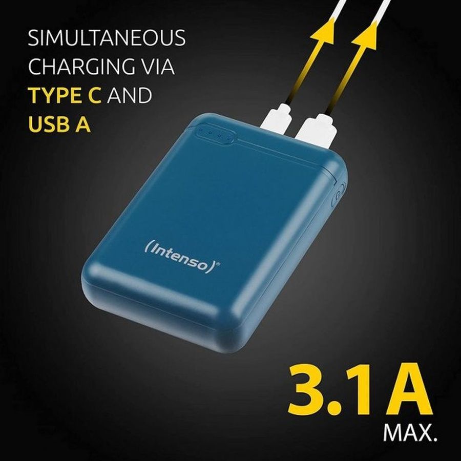Повербанк Intenso Powerbank XS 10000 (petrol) ємністю 10000 мА&middot;год