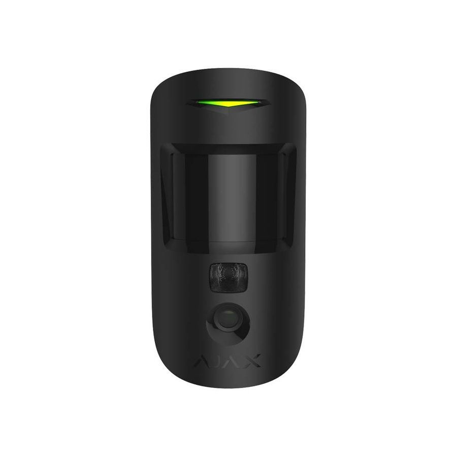 Комплект беспроводной сигнализации Ajax StarterKit Cam Plus (8EU) UA black с фотоверификацией тревог и поддержкой LTE