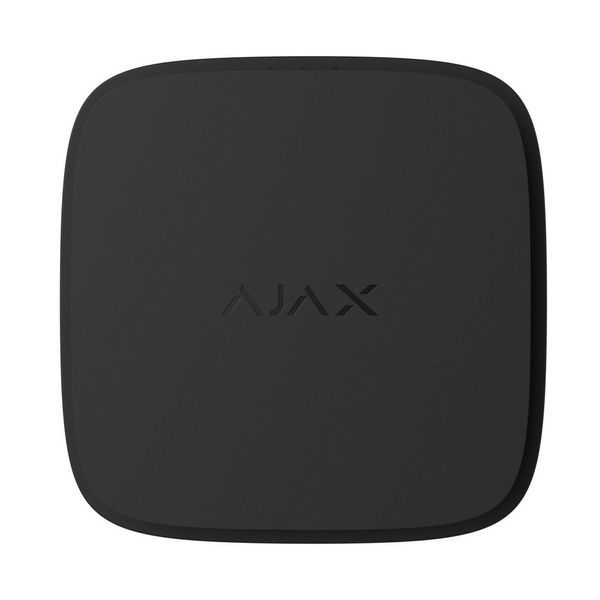 Беспроводной пожарный датчик Ajax FireProtect 2 RB black с сенсорами дыма, температуры и угарного газа со сменными батареями