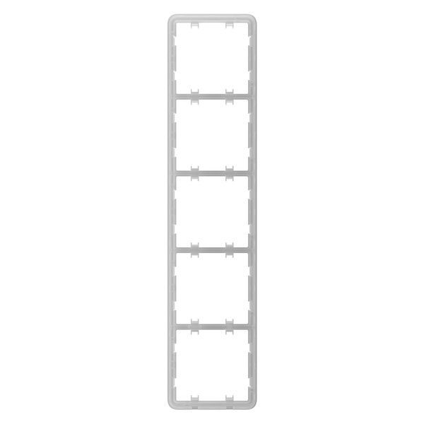 Рамка Охоронна сигналізація Frame (5 seats) vertical для п'яти розеток або вимикачів