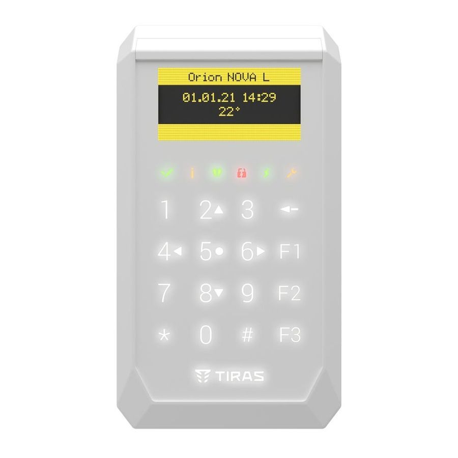 Клавіатура K-PAD OLED (white)