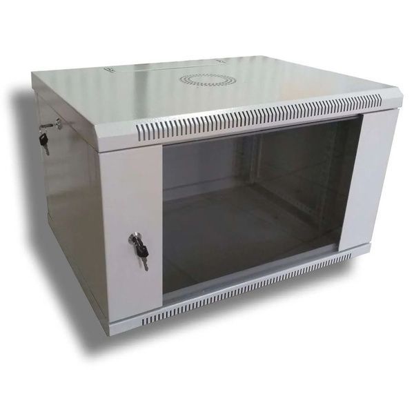 Шкаф серверный Hypernet 6U 600 x 450 WMNC-6U-FLAT для сетевого оборудования