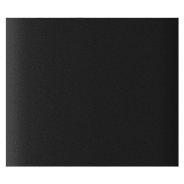 Кнопка Охоронна сигналізація CenterButton (1-gang) vertical black для одноклавішного вимикача
