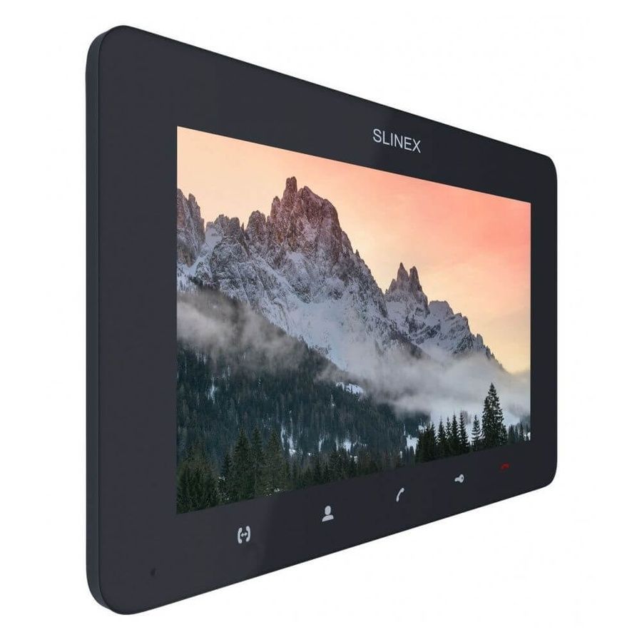 Видеодомофон 7" Slinex SM-07MHD dark grey с детектором движения и записью видео