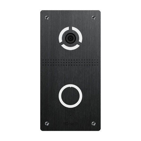 IP панель виклику Bas-IP AV-04FDI black для IP-домофонів