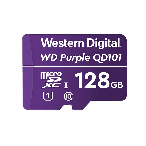 Карта памяти Western Digital MICRO SDXC 128GB UHS-I WDD128G1P0C WDC специализированная для видеонаблюдения