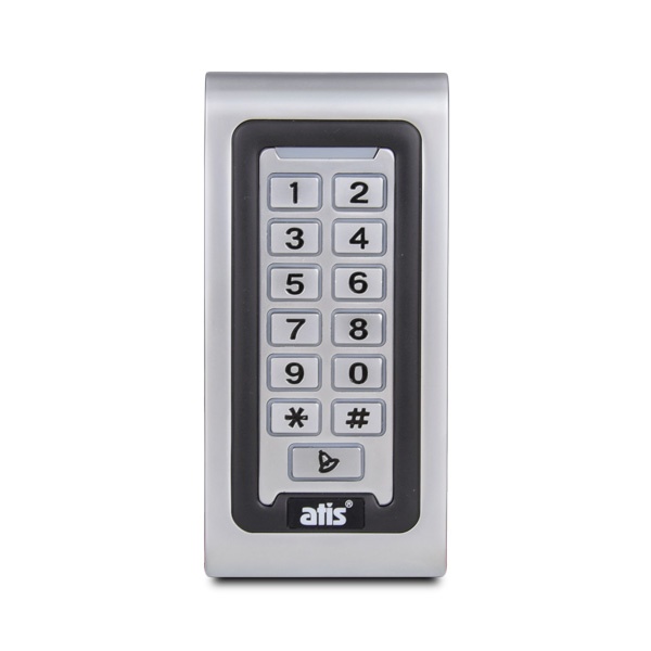 Металлическая кодовая клавиатура влагозащищенная ATIS AK-601W